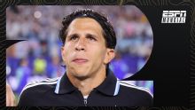 Giuliano Simeone: "Todo jugador sueña con jugar la Copa del Mundo"