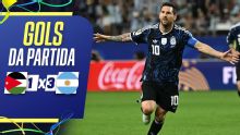 Gol de falta de Messi leva narrador argentino ao delírio em vitória da Argentina sobre a Jordânia pela Copa do Mundo; VEJA