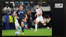 Nico Paz: "Disfrute mucho jugar de titular en un Mundial"