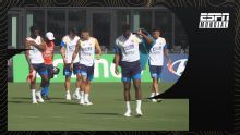 Colombia se entrenó con la cabeza puesta en Ghana