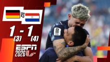 Paraguay elimina en penales a una irreconocible Alemania