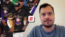 Con un título y varios récords, LeBron es uno de los mejores Lakers de la historia