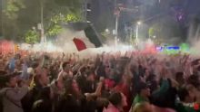 Mexico fans go wild for opening goal vs. Ecuador at the World Cup