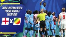 Zebra? RD Congo abre o placar contra a Inglaterra no começo do jogo na Copa do Mundo