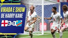 Harry Kane supera Pelé em Copas, comanda virada contra a RD Congo e garante Inglaterra nas oitavas da Copa do Mundo; VEJA como foi