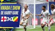 Harry Kane supera Pelé em Copas, comanda virada contra a RD Congo e garante Inglaterra nas oitavas da Copa do Mundo; VEJA como foi