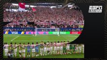 Fiesta inglesa en el Mundial: el plantel y los hinchas al ritmo de Oasis tras el pase a octavos