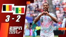 Bélgica consuma histórica, y cruel, remontada para eliminar a Senegal