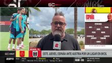 España obligada a buscar el pase a octavos de final ante Austria