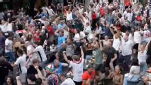 Kane winner sparks chaos at England watch party