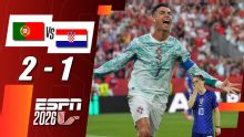 Con fuerte dosis de drama, Portugal vence a Croacia y pacta cita con España