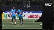 Con Neymar y Vinicius juntos, Brasil se entrenó pensando en Noruega