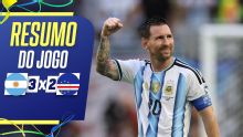 Argentina supera susto, vence Cabo Verde na prorrogação e enfrenta o Egito nas oitavas de final da Copa do Mundo; VEJA como foi