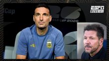 Simeone llenó de elogios a Scaloni y contó si le gustaría dirigir a la Selección Argentina