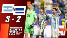 Cabo Verde llevó al límite a Argentina