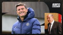 Zanetti y su alegría al recibir una casaca de Bochini: "Es el ídolo de mi infancia"