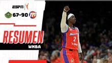 Kahleah Copper arrasa en la primera mitad y Mercury dominan a Storm