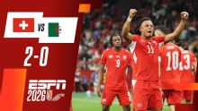 Suiza supera Argelia y toma rumbo a los octavos de final