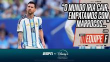 Zinho dispara após classificação da Argentina na Copa do Mundo: 'Imagina se é o Brasil classificando assim'