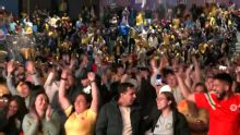 Full-time scenes in Colombia as they reach the World Cup round of 16
