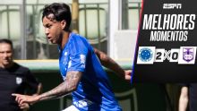 Kaio Jorge faz golaço, e Cruzeiro vence amistoso contra o Defensor-URU; melhores momentos