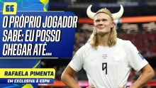 Empresária brasileira de Haaland celebra sucesso, mas afirma: 'Ele ainda vai fazer muito mais'
