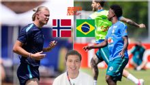 Haaland pone el ejemplo en Noruega y en Brasil hay bromas