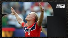 Erling Braut Haaland: "Espero que los niños en Noruega se sientan orgullosos de nosotros"