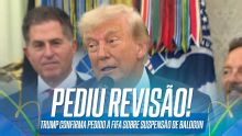 Trump confirma que pediu revisão de suspensão de Balogun e critica Raphael Claus: 'É muito suspeito'