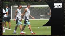 Argentina se entrenó con la cabeza puesta en Egipto