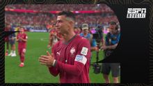 Emoción y dolor: el llanto de Cristiano Ronaldo tras la eliminación de Portugal