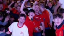 Brussels goes wild as Belgium retakes the lead in under two minutes