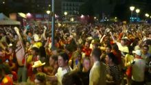 Madness in Madrid as Spain score a late winner vs. Portugal