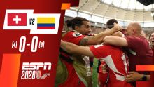 ¡Suiza venció en penales a Colombia!