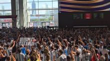 ¡Una fiesta! El color de los hinchas argentinos antes del duelo ante Egipto