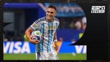 Lautaro Martínez: "Es un equipo que no se rinde, que siempre va hacía adelante"