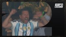 ¡El Cholo lo gritó con el corazón: el festejo del 3-2 argentino!