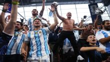 ¡Los hinchas y un festejo sensacional en Atlanta!