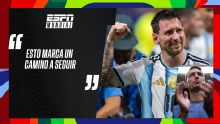 Scaloni: "Lo de Messi es maravilloso; se me pone la piel de gallina"