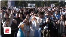 Locura en Buenos Aires tras el gol de Enzo Fernández