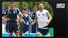 Argentina ya se entrena pensando en el duelo de cuartos de final ante Suiza