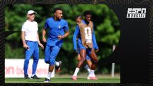 Deschamps: "Mbappé está bien, es un chico muy fuerte"