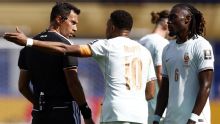 El enojo de Mbappé con Tello tras el penal errado