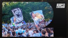 ¡A horas de los cuartos, Argentina copó Kansas con un banderazo multitudinario!