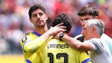 Courtois backs Lammens after error leads to Spain winner