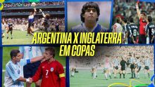 Da 'mão de Deus' de Maradona ao fracasso em 2002: rivalidade entre Argentina e Inglaterra em Copas ganha novo capítulo