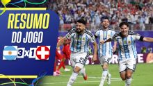 Com golaço, Argentina vence Suíça por 3 a 1 na prorrogação e enfrenta Inglaterra na semifinal da Cop