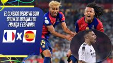 Mbappé de falta, Pedri e Koundé do meio da rua e Yamal garçom: relembre show de craques de Espanha e França em El Clásico