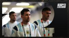 ¡Hola, Leo! Argentina ya está ya está en el Kansas Stadium para enfrentar a Suiza