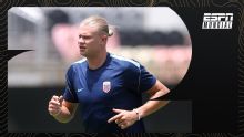 Haaland: "Será un partido especial porque juego en Inglaterra"